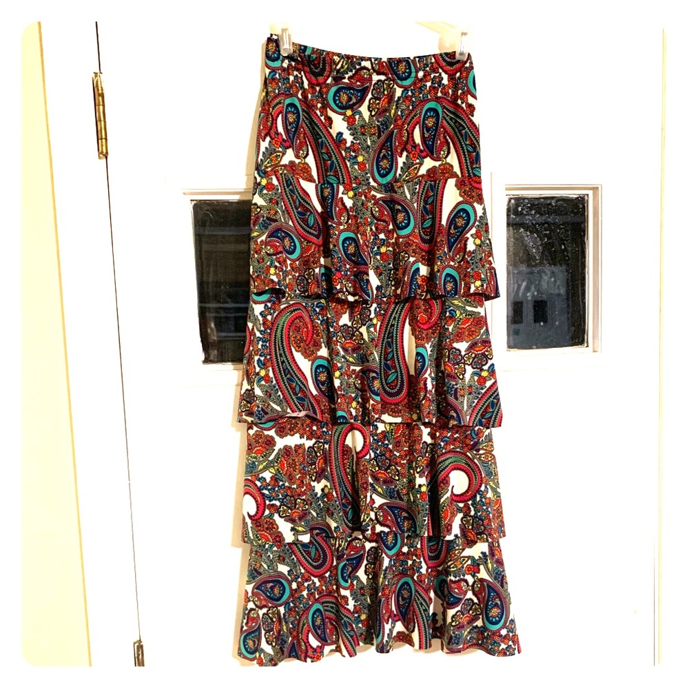 Junee multicolored layer skirt